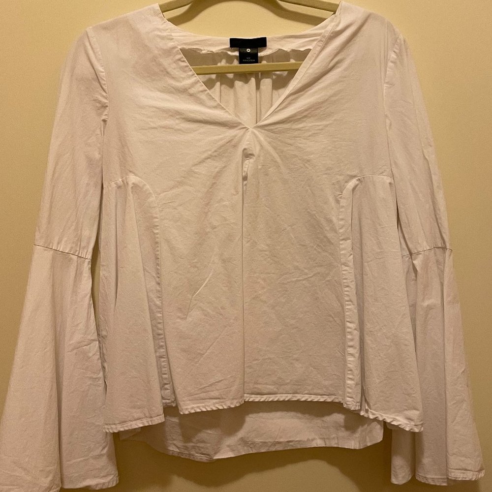 Aqua - Bell Sleeve Blouse